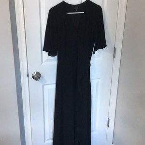 Wrap dress long